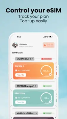 BNE eSIM android App screenshot 8